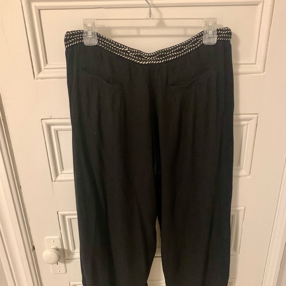 Anthropologie cropped flowy pants - Picture 4 of 7